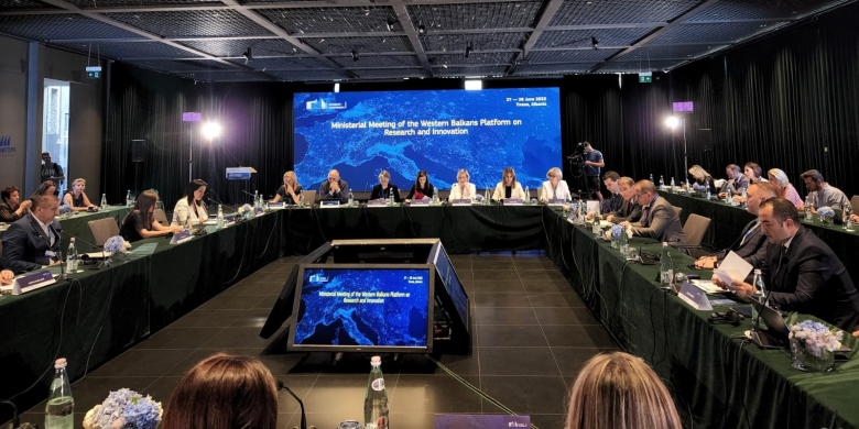 Шаќири учествува на Министерскиот состанок на платформите на Западен Балкан за истражување и иновации, образование и обука