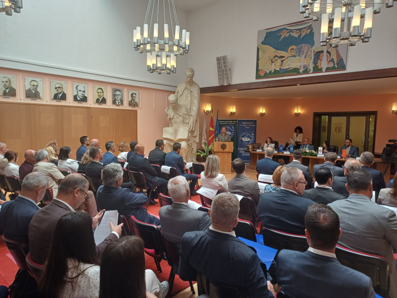 Со меѓународна научна конференција, Институтот за безбедност, одбрана и мир при УКИМ одбележа 50 години постоење
