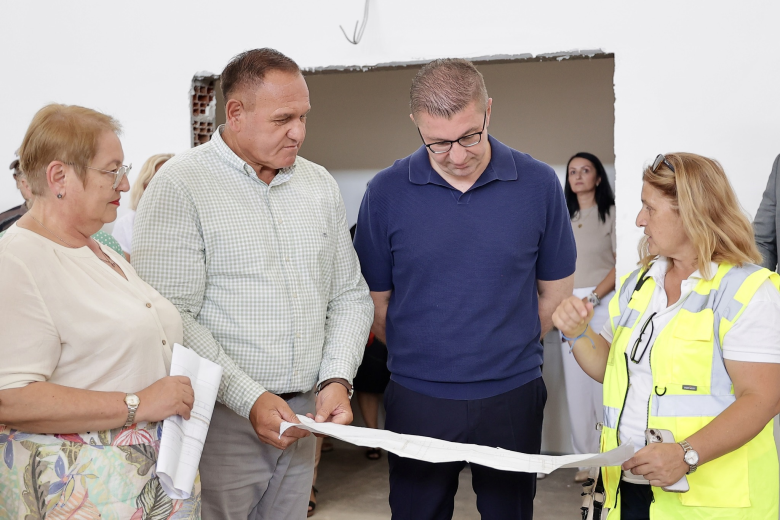 Училиштето во село Огњанци во општина Петровец добива нова спортска сала